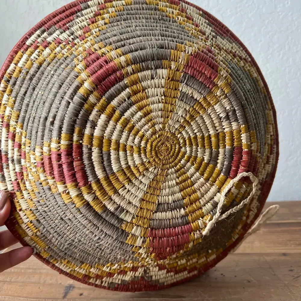 Maadili‎ Collective Hubiscus Basket Harvest Collection Basket NEW